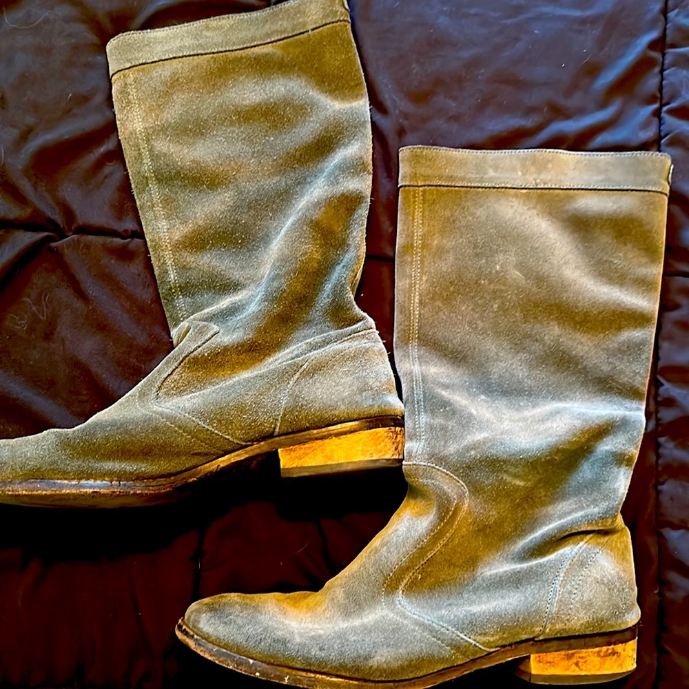 Diesel turquoise boots